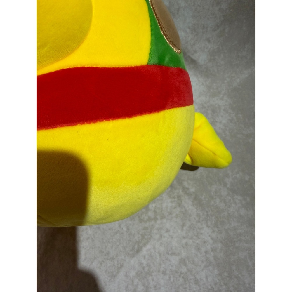 Peanuts Woodstock Aviator Plush 2023 Yellow Bird Green Helmet Red Scarf 8 Inch - Picture 9 of 12